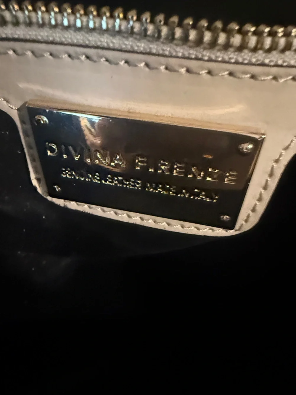 Divina Firenze Leather Bag Satchel